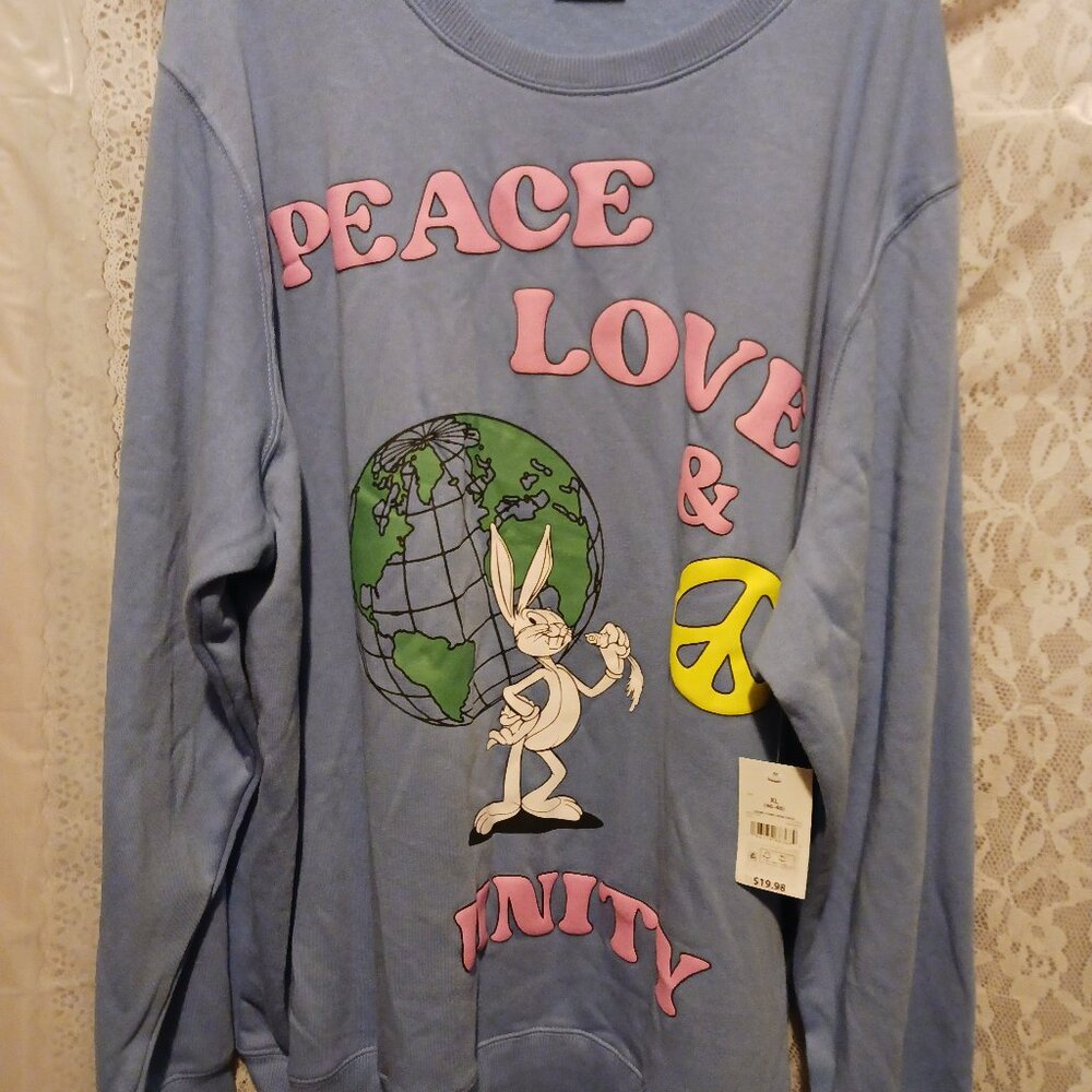 NWT Looney Tunes Men's/Unisex Fleece Size XL